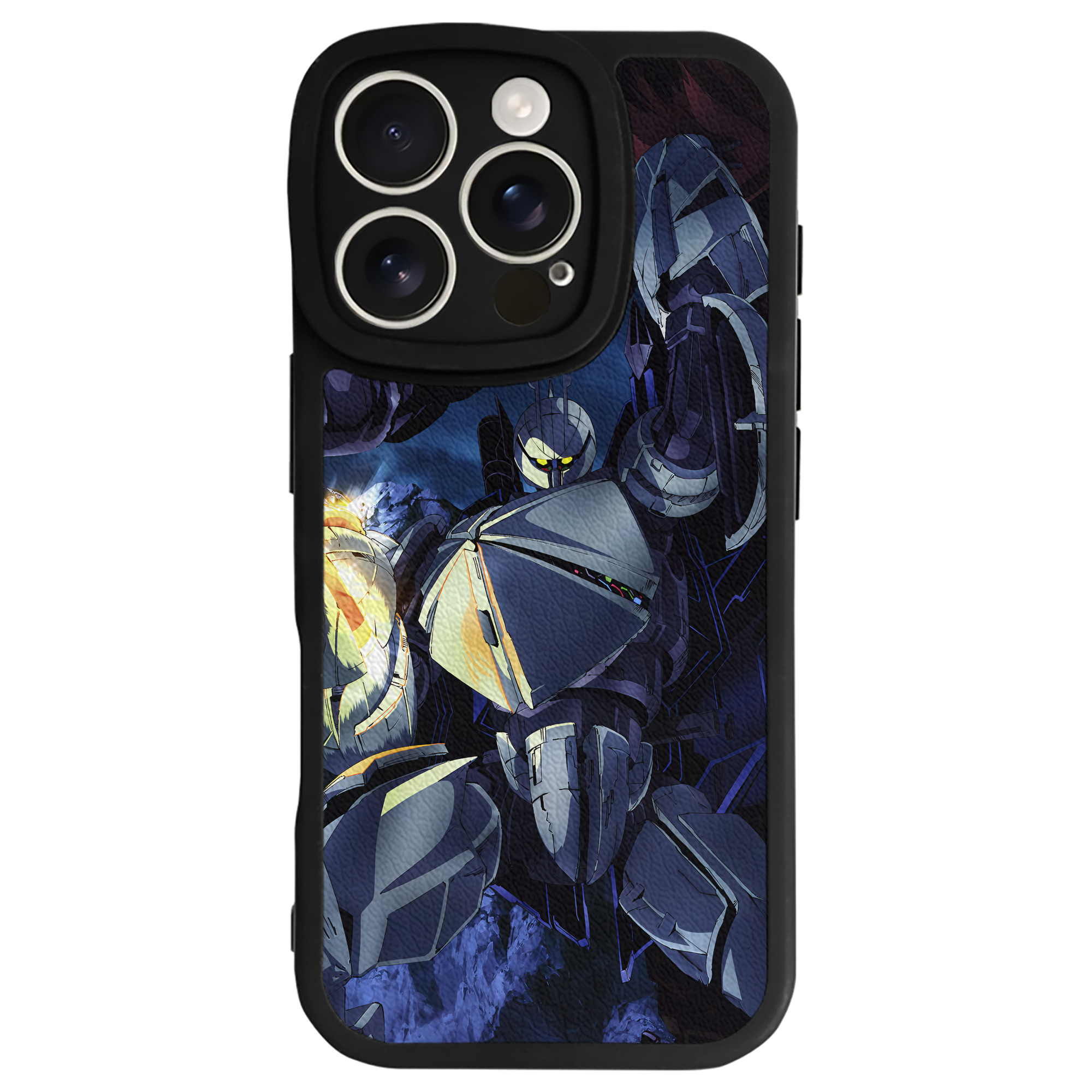 （画像用） 機動戦士ガンダム Mobile Suit Gundam 【iPhone 16シリーズ対応】シリコンスマホケース（レザー調） 材質：シリコン